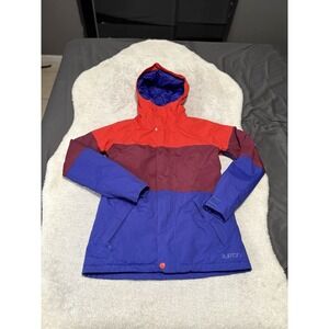 Burton Women's Radiant Aries Colorblock Ski Jacket Size Medium Dryride Snowboard
